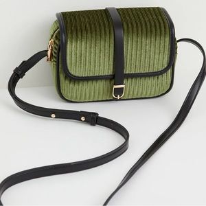 Fable England Vivianne Velvet Camera Bag